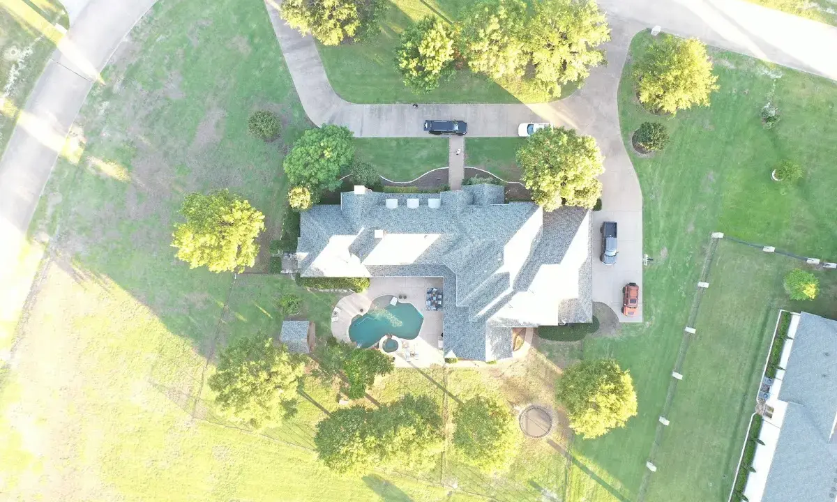 New shingle roof installation on a home in Dunn Loring